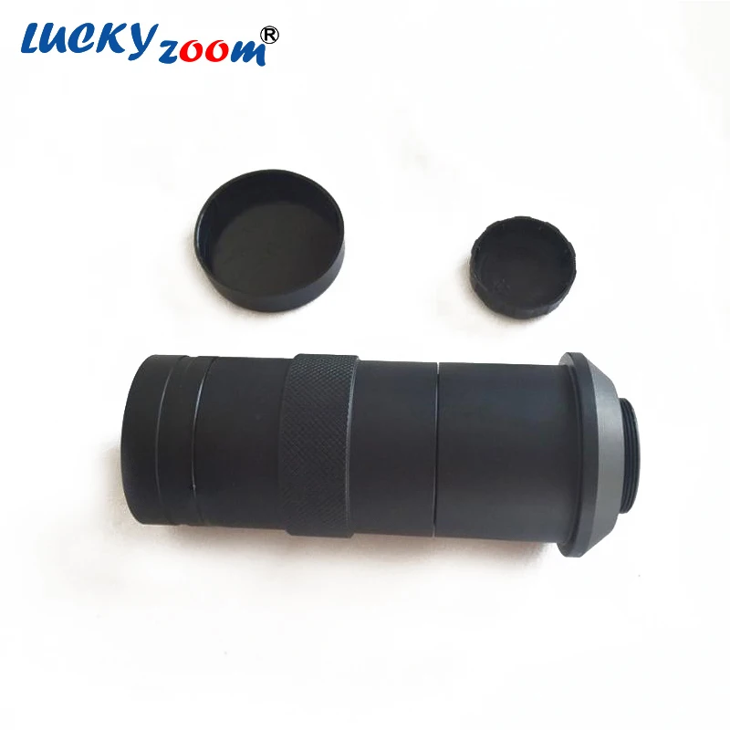 

Luckyzoom 8X-100X C-mount Lens Adapter Monocular Microscope Zoom Video Camera 55mm-285mm Ring 40mm DIA AV TV Free Shipping