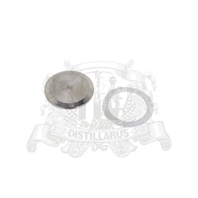 

1.5 (38mm) OD50.5mm End Cap with silicone gasket 304 Stainless Steel