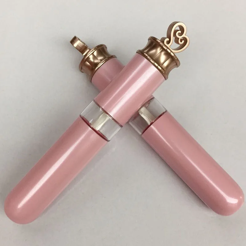 

Pink Crown Empty Lipgloss Tubes Lip Balm Bottle Container Beauty Tool Mini Refillable Bottles Sample Lip Makeup Tool 20pcs/lot