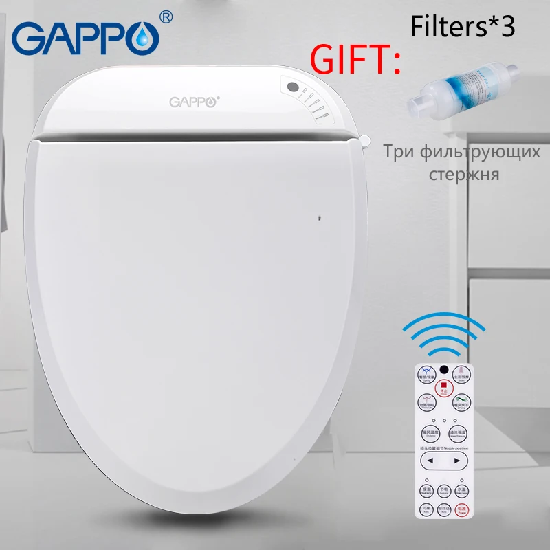 GAPPO умные сиденья для унитаза 7 моделей в наличии Интеллектуальный биде крышка с