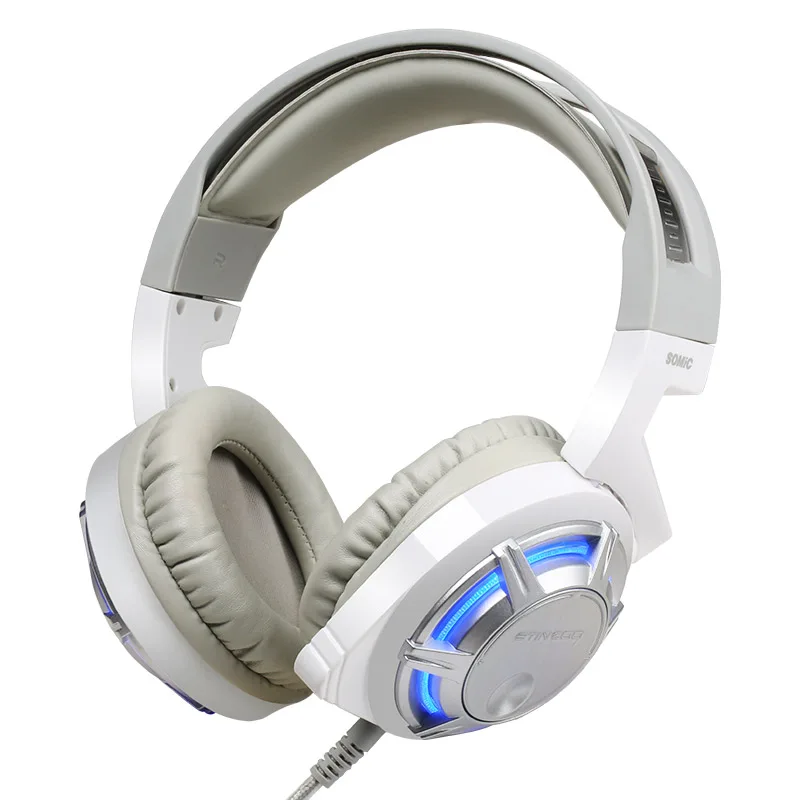 

Somic G926 USB Gaming Headset with Microphone LED Light For PC Game Professional 7.1 Surround Sound Gaming Headphones