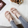 Women's Sandals Jelly Shoes 2022 Summer Solid Color Comfortable Female Beach Shoes Chunky Sandals For Woman Non-Slip Shoe ► Photo 2/6