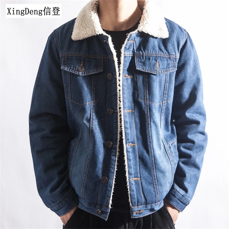 jaqueta jeans quente