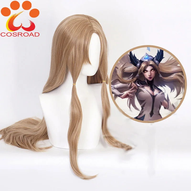 Cosroad 2019 Game LOL Irelia Wigs The Blade Dancer Cosplay Costume Wigs Halloween Plays Long Wigs