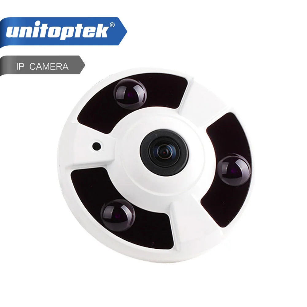

HD 720P Fisheye IP Camera 1.0MP 120 Degree Fisheye Lens Security CCTV Camera Night Vision Camera For Onvif NVR (POE Optional)