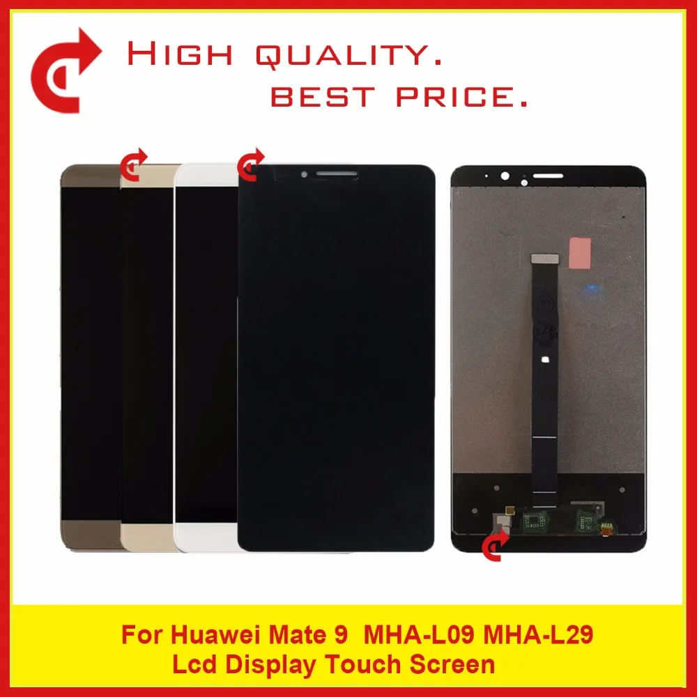 

High Quality 5.9" For Huawei Mate 9 MHA-L09 MHA-L29 LCD Display Assembly With Touch Screen Digitizer Sensor Panel Free Shipping