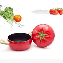 Горячие овощи моделирование антипригарным горшочек прекрасный стиль горшочек в форме помидора кухонная посуда кухонный горшок для готовки супа
