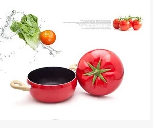 

Hot Vegetables Modeling Non Stick Pot Lovely Style Tomato Pot Cookware Kitchen Cooking Pot Soup