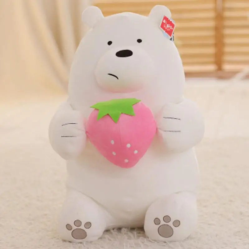1 шт. большой Мы Голые Медведи Мультфильм медведь фаршированный гризли серый белый медведь панда плюшевые игрушки куклы Kawaii подарок на день рождения для детей