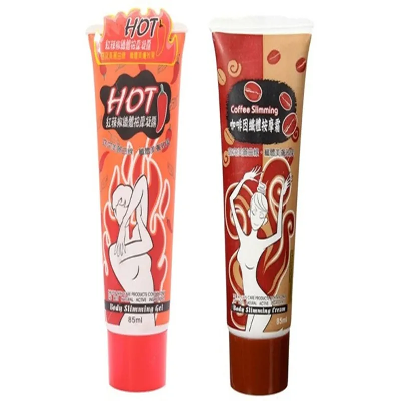 

85ml Body Wrap Slimming Fat Burner Gel Weight Loss Slimming Cream Balo Chilli Hot/Coffee Anti-Cellulite Cream Body Slimming Gel
