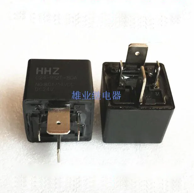 Горячая новинка реле HHZ 024 1H2T 24 В постоянного тока DC24V 0241H2T 80 А 14 4 контакта|Реле| |