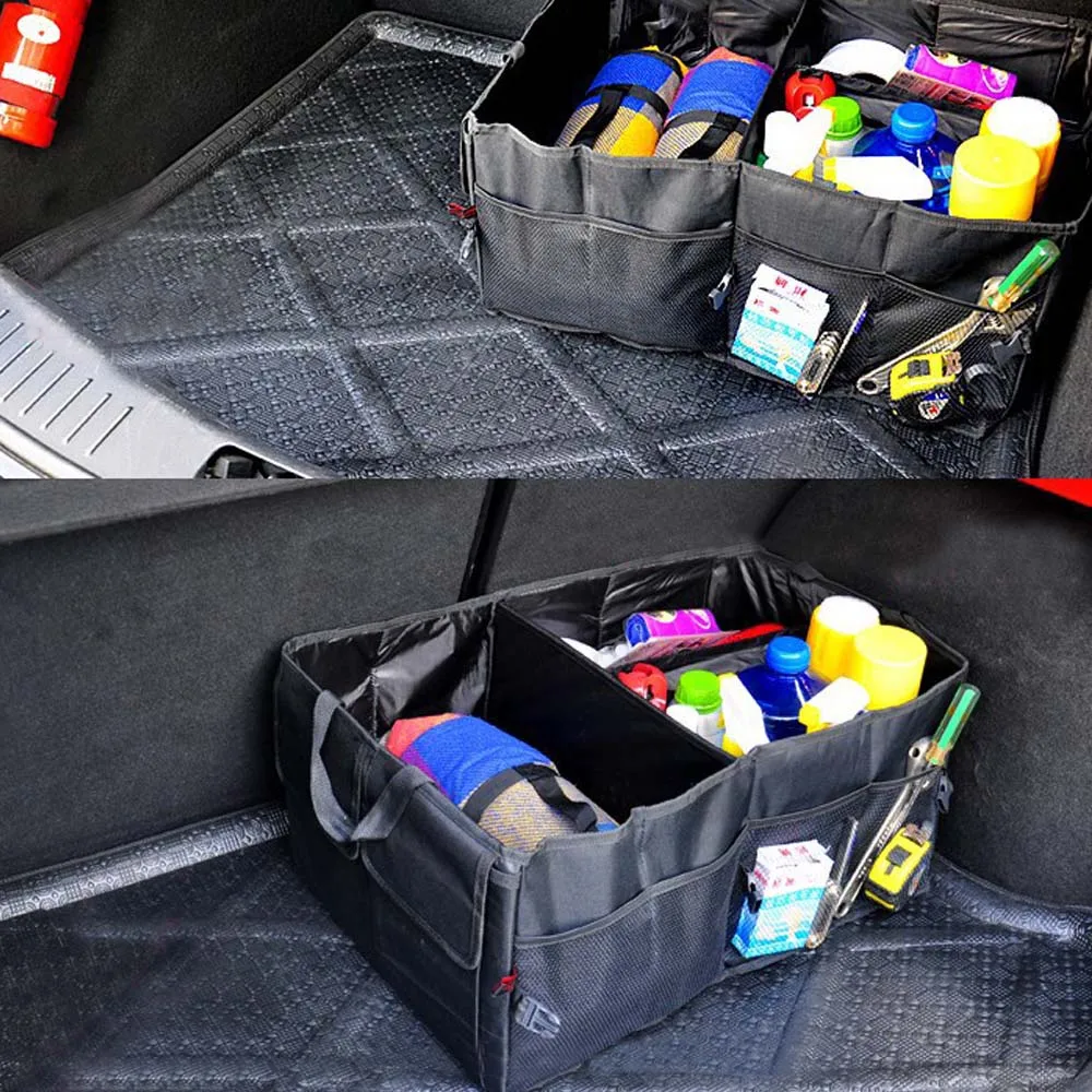 Oxford Cloth Car Trunk Storage Box Folding Car Trunk Storage Bag