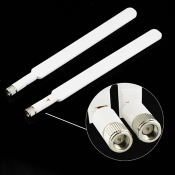 

Indoor 4G LTE Antenna for huawei B593 4G LTE router with SMA male Connector White Color Length 190MM