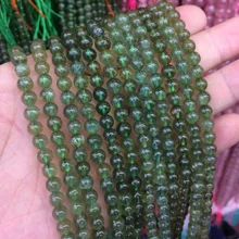 Бусины Из Натурального апатитового камня, бусины из натурального драгоценного камня DIY, свободные бусины для изготовления ювелирных изделий, прядь 15 дюймов