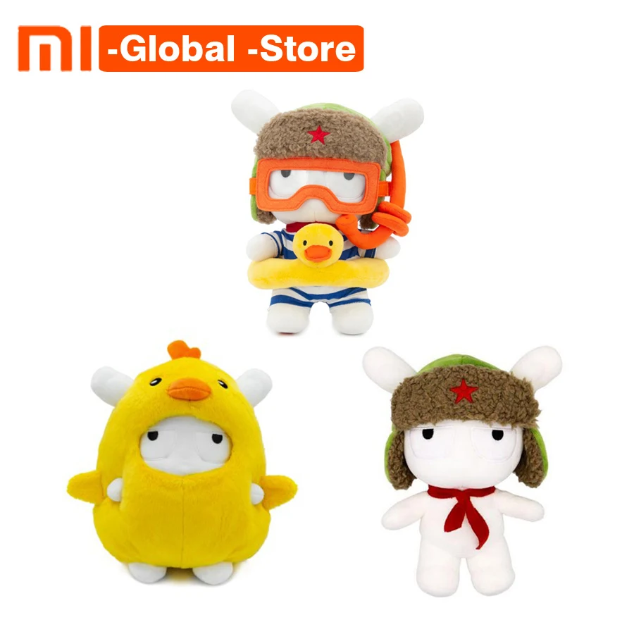 

Original Xiaomi Mitu Rabbit Doll Little Yellow Chicken/Diver/ Wukon 25CM PP Cotton & Wool Cartoon Cute Toy Gift for Girls Boys