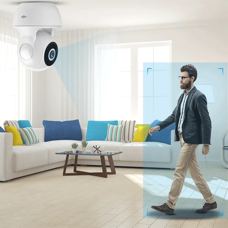 FREDI 1080P Авто Trarcking Cloud IP камера Домашняя безопасность WiFi ИК камеры наблюдения