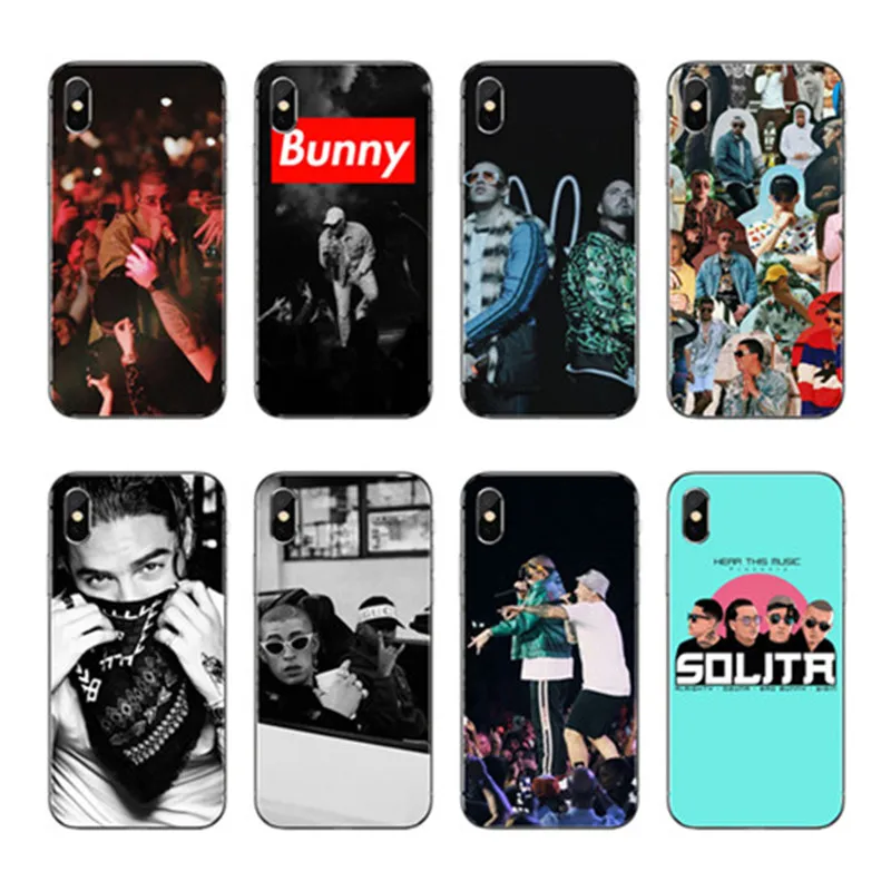 Плохой кролик Coelho Maluma Ozuna POP хип-хоп RapperSoft ТПУ чехол для iPhone X 8 7 6 Plus 5 4 XS XR Xmax |