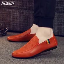 Мужские летние сандалии года, стиль, Молодежный тренд, обувь из мягкой кожи, специальная цена