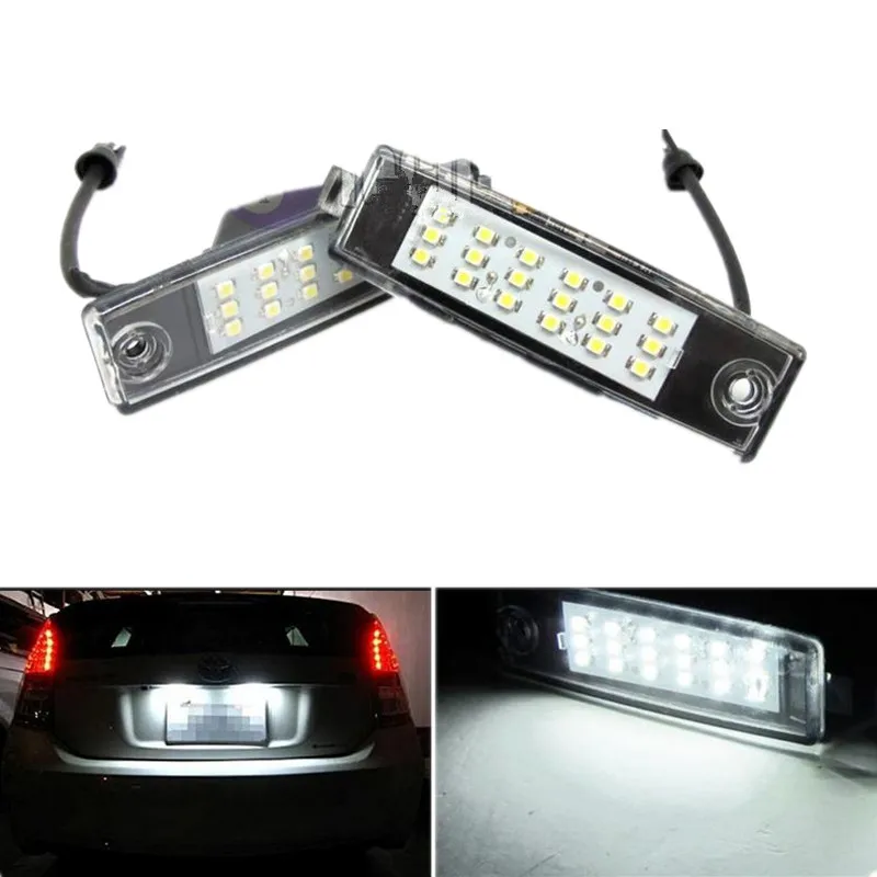 

XYIVYG White LED Number License Plate Light for TOYOTA HiAce Hi-Ace H200 Rav4 2005-2011