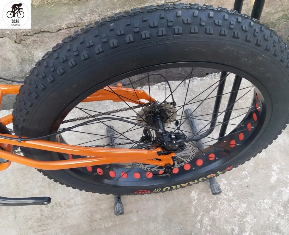 Discount kalosse  Snow bike   cycling bicicleta DH/downhill  mountain bike   26 er mountain bicycle   30 speed  Hydraulic brakes 4