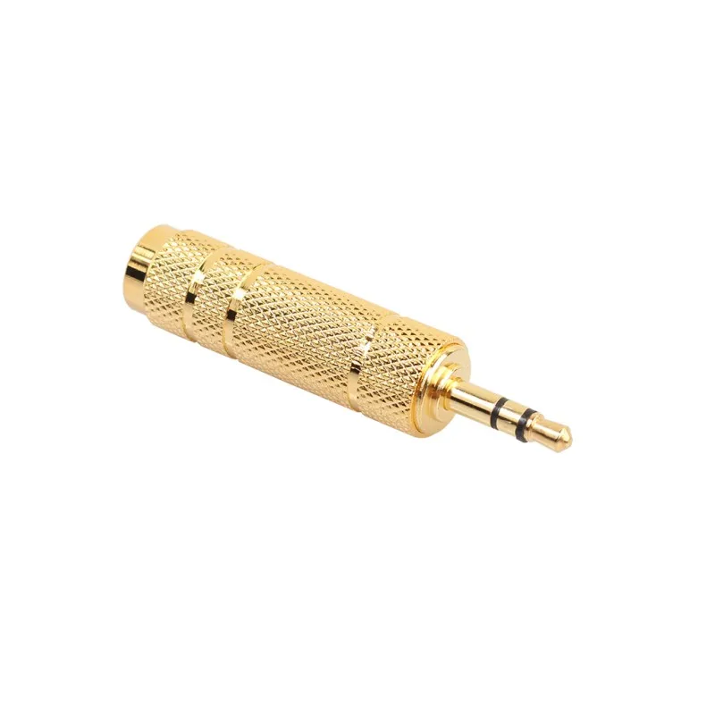 3.5mm Male to 6.5 mm Female Adapter 3.5 plug 6.35 Jack Stereo Audio for Microphone Headphone AUX Cable Convertor k5 | Электроника