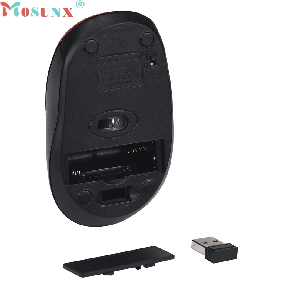 Mosunx 2,4 GHz беспроводная мышь, пять цветов, 2000 dpi, USB оптическая прокрутка, мыши для планшета, ноутбука, компьютера, роскошная Прямая поставка