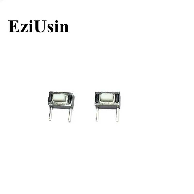 EziUsin 100 шт. 3*6*5 белые боковые ножки 2 контакта сенсорная кнопка Микро Переключатель