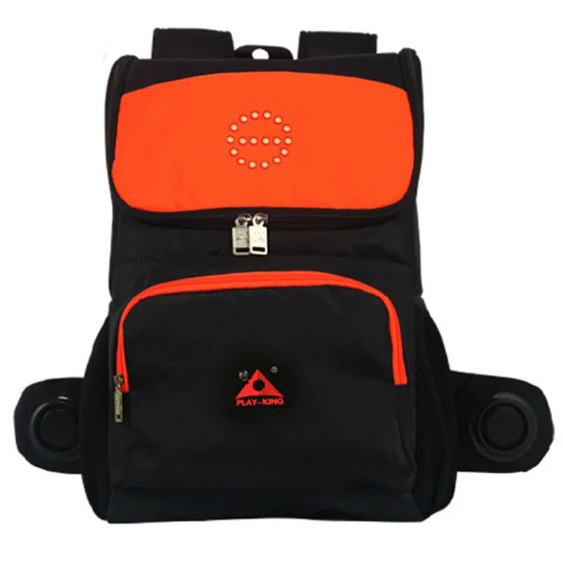 Reflective Motorcycle Backpack With LED Indicator Light With Speaker