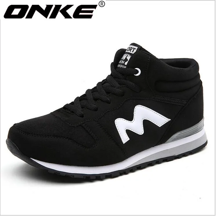 ONKE/Новинка; Лидер продаж; сезон осень-зима; женская и мужская обувь для бега; кроссовки; обувь для влюбленных; размеры 921A-922B - Цвет: women black white