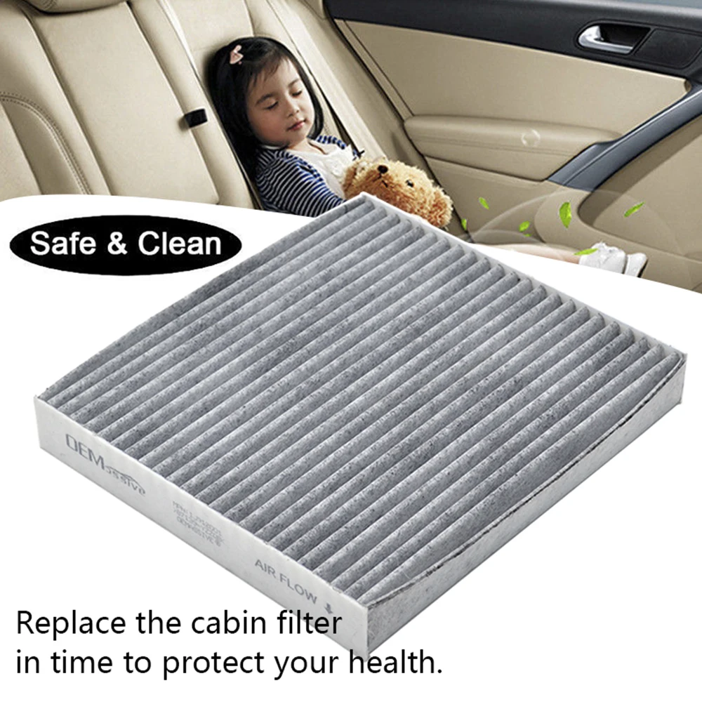 Car Pollen Cabin Air Conditioning Filter Activated Carbon 87139-YZZ08 87139-YZZ10 87139-52040 For Lexus CT ES GS IS LS LX NX RX