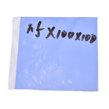 Nieuwe 100Mm X 100Mm X 1.5Mm Blauw Cpu Heatsink Cooling Thermisch Geleidende Siliconen Pad