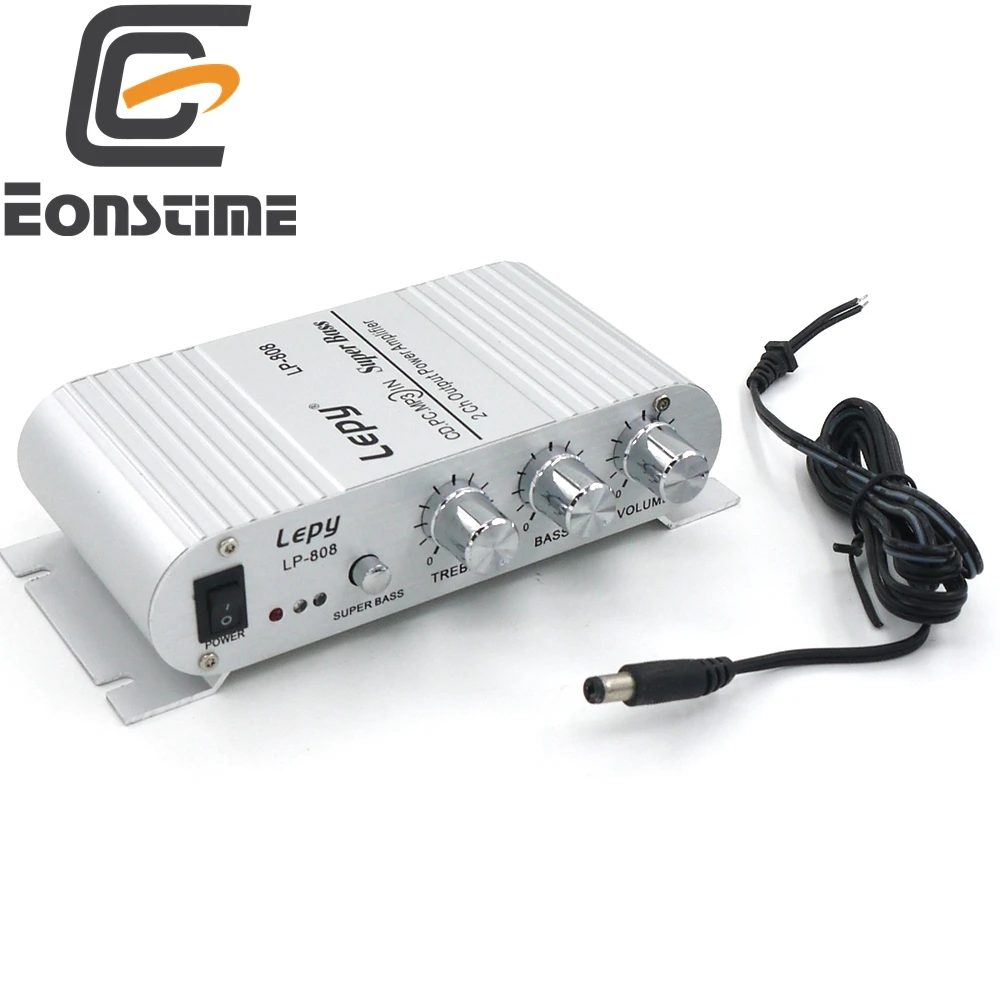 Free Shipping 12V Lepai Mini Hi Fi Audio Stereo Amplifier