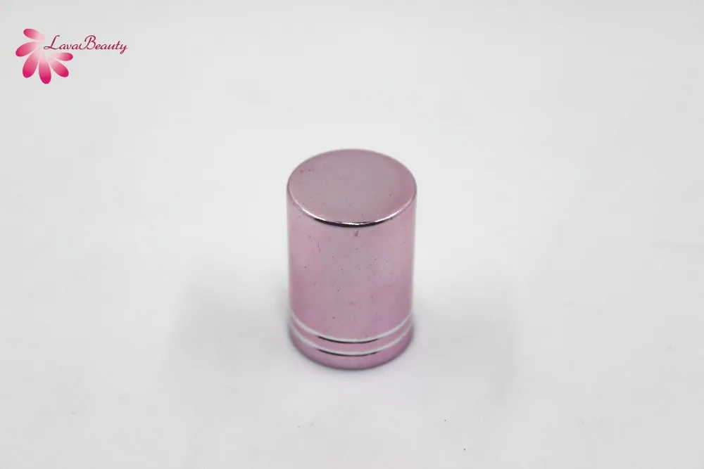 Металлическая текстура красочная Крышка для клей для ресниц упаковка бутылка жидкая Упаковка Контейнер 10 шт./лот