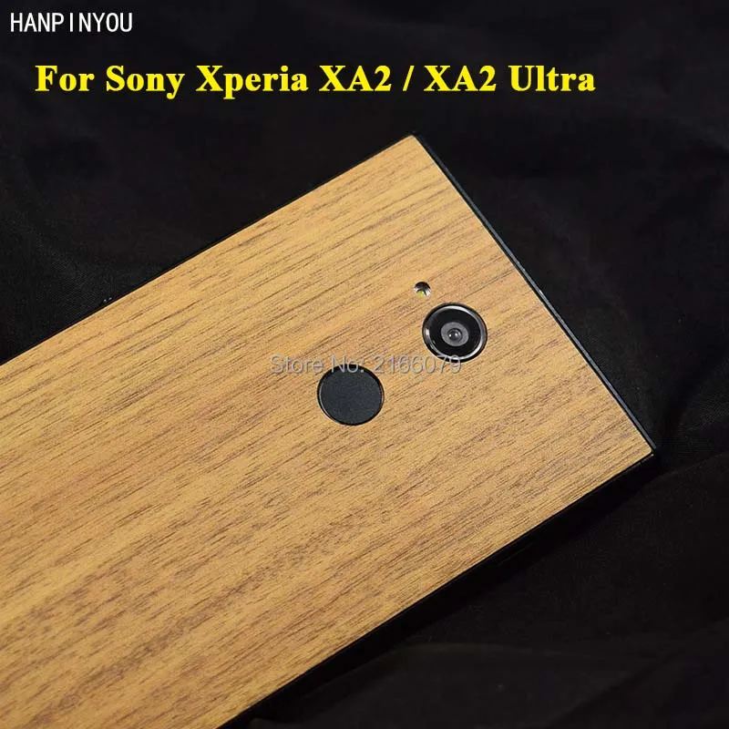 

For Sony Xperia XA2 5.2" / XA2 Ultra 6.0" Full Body Cover 3D Imitation Wood Grain Protection Skin Decal Sticker (Not a Case)