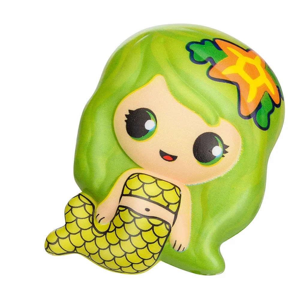 Squishies игрушка каваи очаровательная игрушка Русалка медленно поднимающийся крем ароматическая игрушка для снятия стресса белка свипает антистресс для детей@ 45