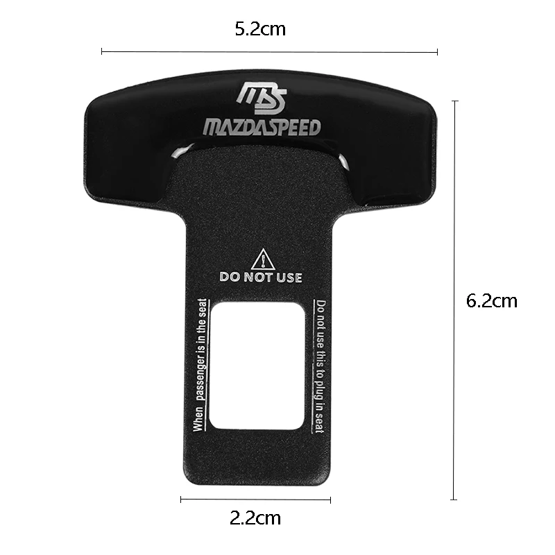 1 шт. качественный цинковый сплав автомобильный ремень безопасности зажим пробка на ремне для MS логотип Mazda 2 3 5 6 CX-5 CX-9 CX5 аксессуары для стайлинга автомобилей