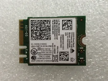 

Dual Band Wireless-AC 3160 3160NGW Wifi + 4.0 Bluetooth combo network card for Lenovo G40 Y40 G50 G40 E450 E550 FRU 04X6034