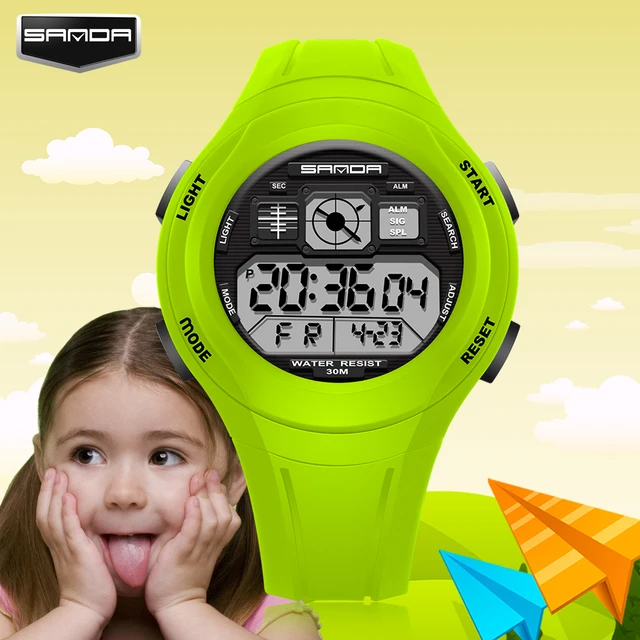 SANDA Children Alarm Watches Cute Kids Student Sports Cartoon Watch for Girls bo SANDA Children Alarm Watches Cute Kids Student Sports Cartoon Watch for Girls bo