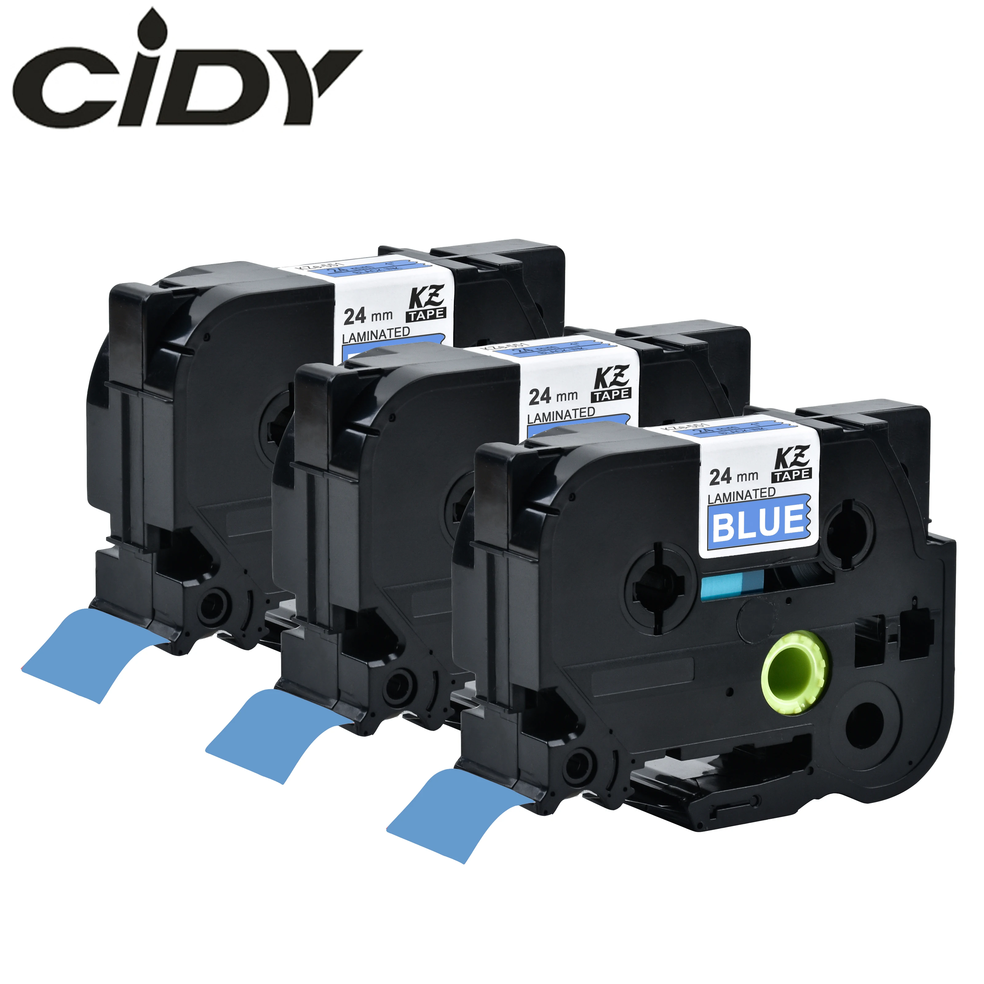 CIDY 3 шт. TZe555 TZe 555 TZE-555 клейкая лента P сенсорная Совместимость для Brother tz tz555 белая на