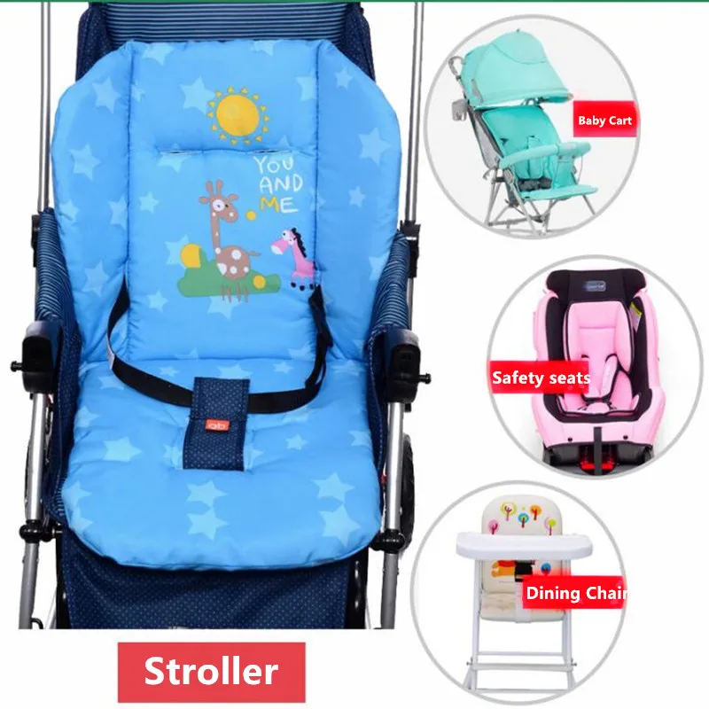 Baby Infant Stroller Cushion Child Cart Seat Cushion Pushchair Cotton Thick Mat