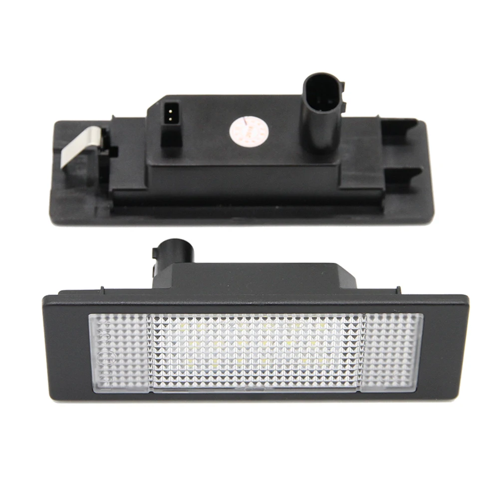 2x LED License Number Plate Light For Mini R55 R55N R60 R61 Canbus