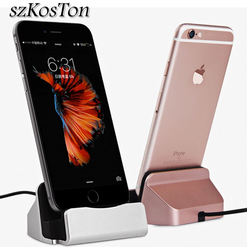 

USB Data Sync Charger Dock Station For Huawei Vivo iOS Type C Charging Docking Stand Desk Cradle For Samsung Xiaomi Android