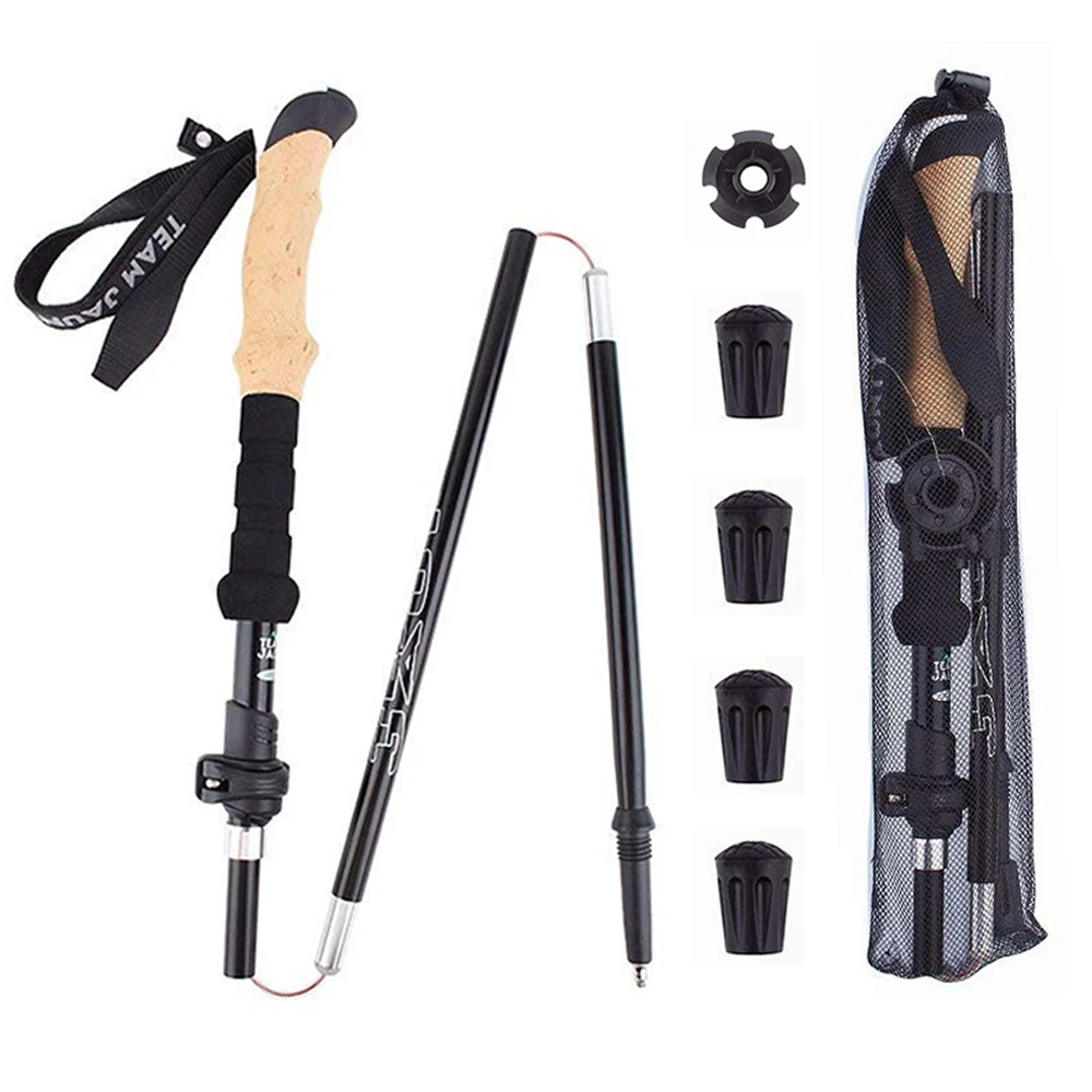 collapsible trekking hiking pole