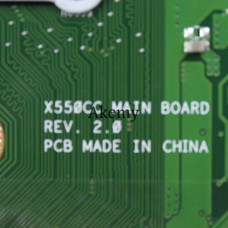 AK X550CA материнская плата для ноутбука For Asus X550CC X550CL R510C Y581C X550C X550 тест оригинальная