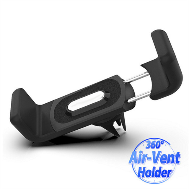 Phone Holder Universal Leather Gravity support Air Vent Stand Mount No Magnetic Mobile Phone Bracket For iphone Cell Support