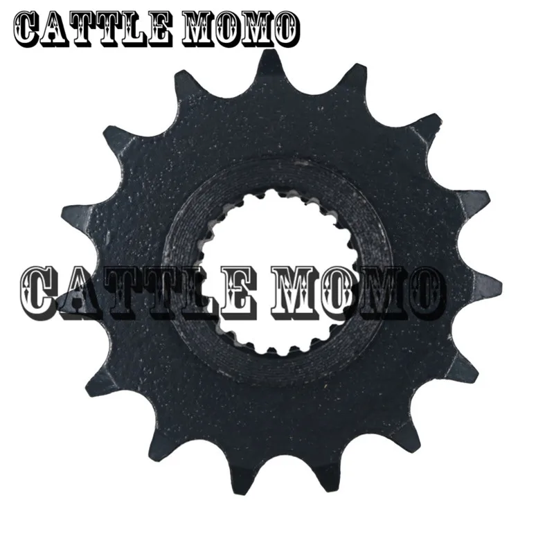 Black Dirt motorcycle Front Sprocket & Rear Sprocket gear transmission For Yamaha Tricker XG250 (428) Motorcycle XG 250
