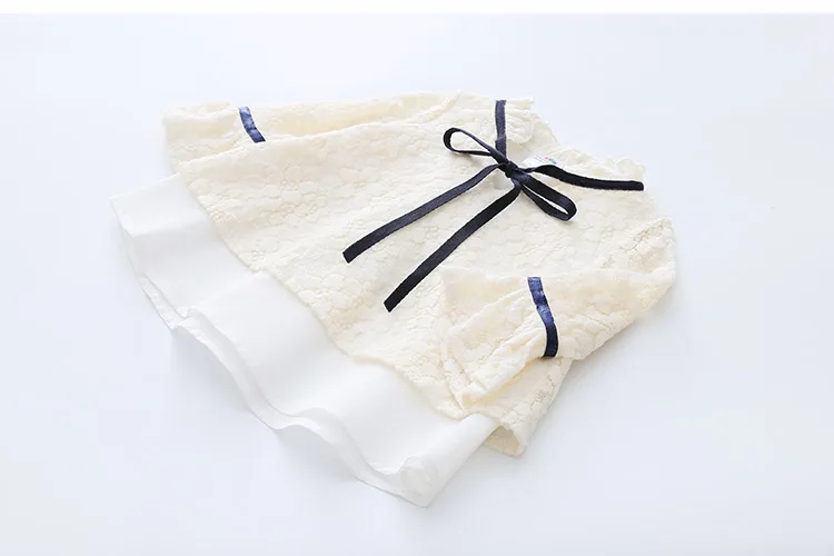 Children Bottoming Shirt 2018 Spring Autumn Kids Clothes White Solid Color Trumpet Long Sleeve T-Shirt For Girls 10 Years (6)