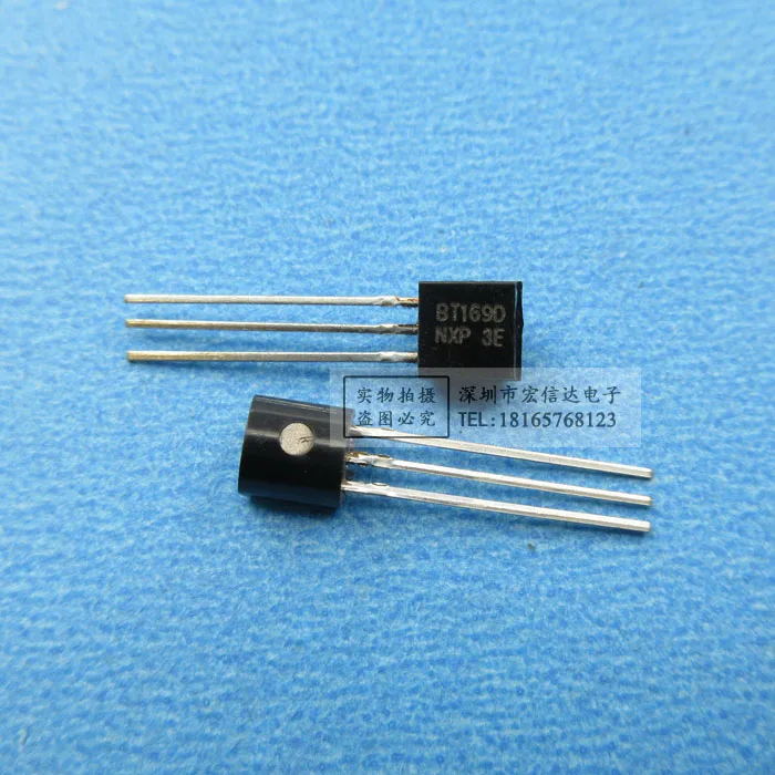 BT169D BT169 SCR 400V / 0.8A TO 92 Original Product|scr| - AliExpress