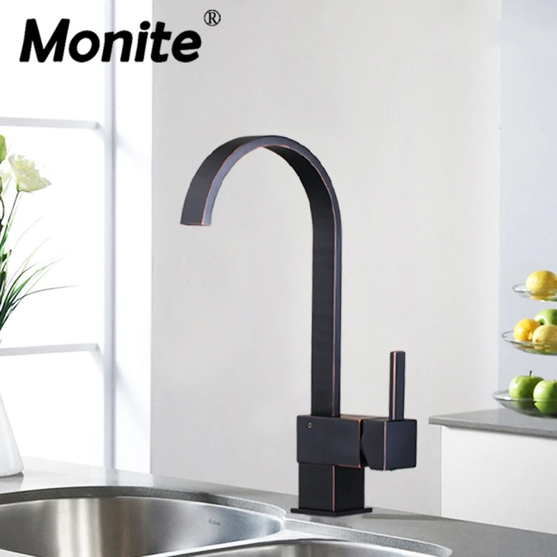 

Kitchen Faucet Chrome Polished Basin Faucet Hot and Cold Water Swivel Mixer Superior in Quality