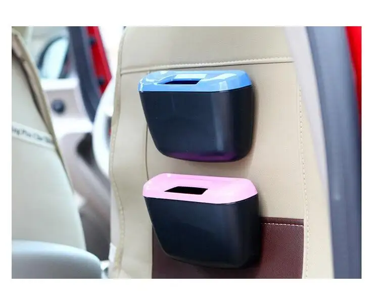 Car Styling Opening Car Waste Bin Vehicle Rubbish Dustbin Garbage Bin Trash Can Dust Bin